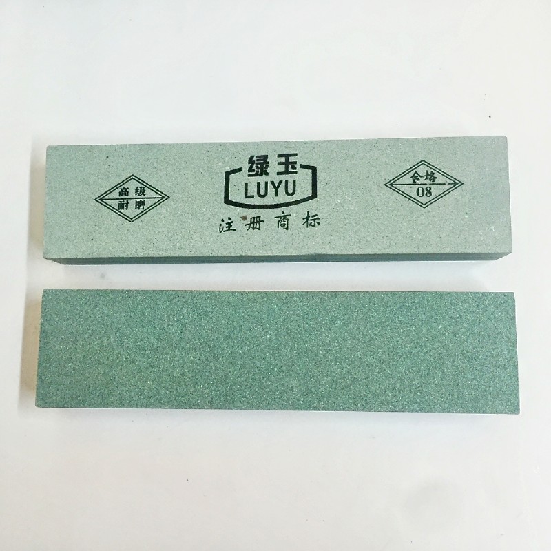 Green Jade Silicon Carbide high-grade oil stone grindstone fine grinding polishing oil stone Jade jade marble grinding drill Special