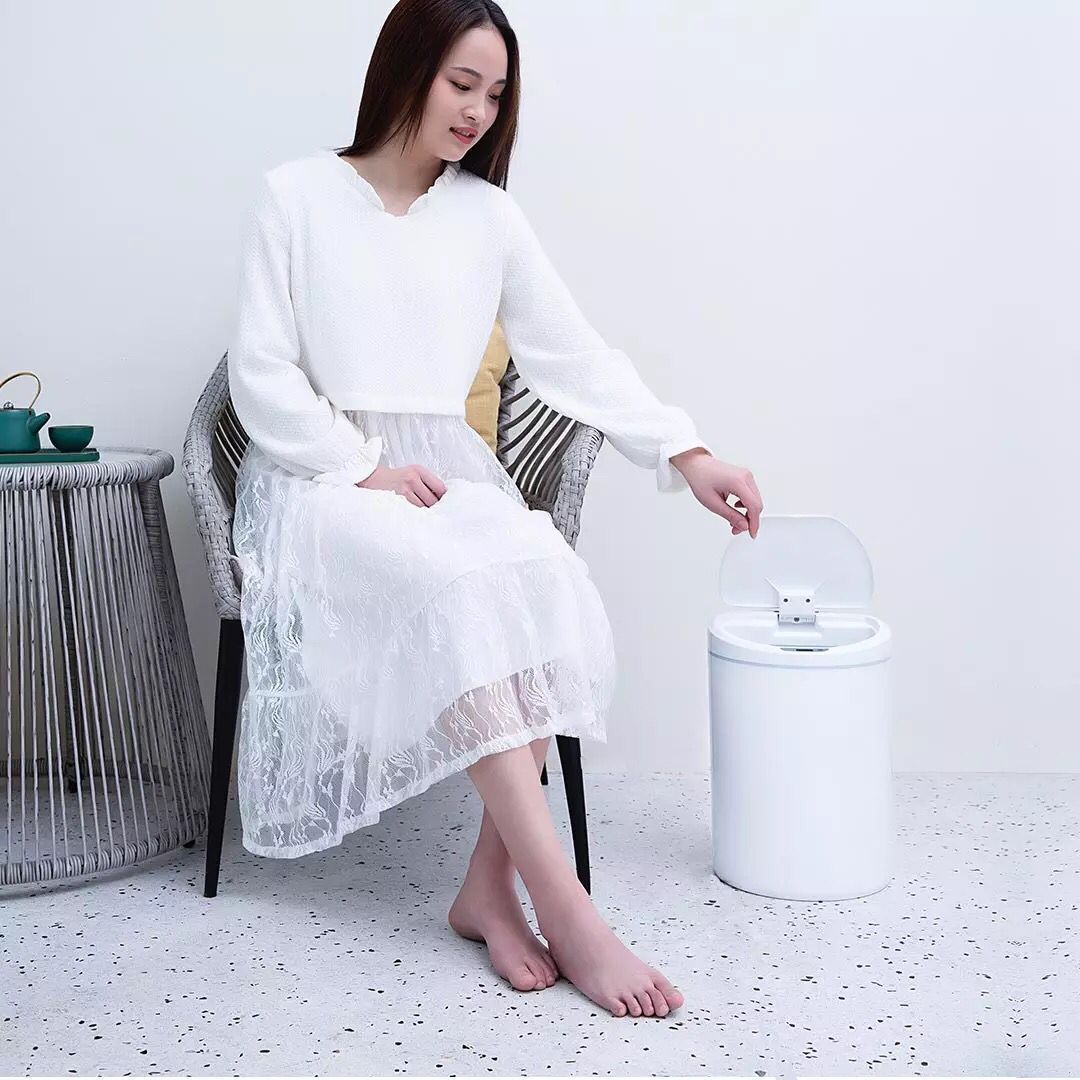 Xiaomi NINESTARS Intelligent induction garbage bins Automatic home living room Kitchen Make-up Room Waterproofing