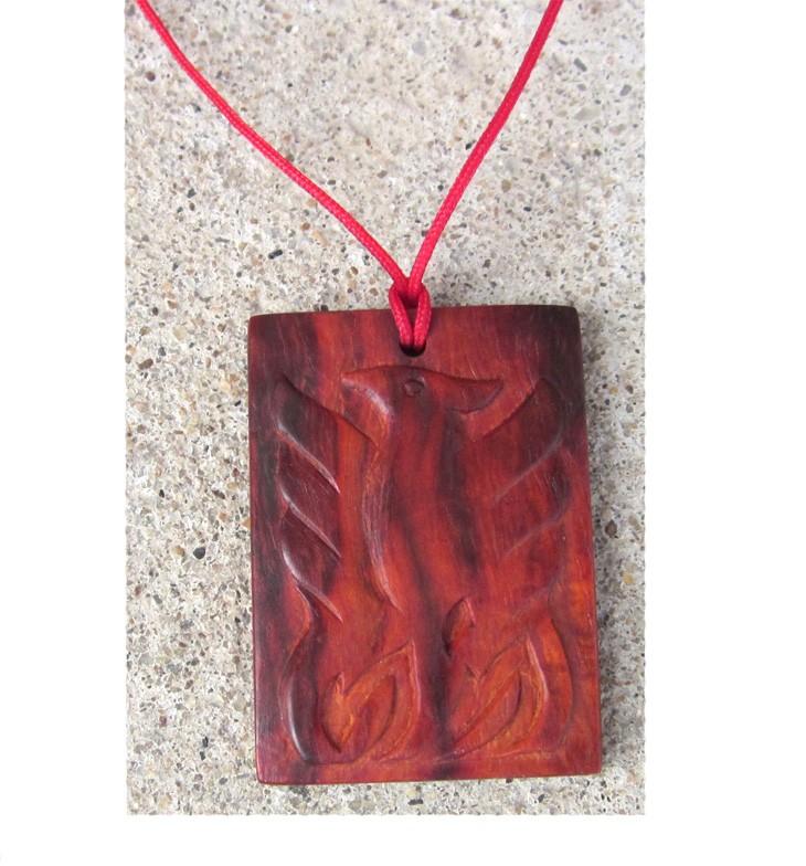Suitable for lack of fire wood India small leaf purple sandalwood fire Phoenix pendant pendant pendant wood red wood