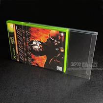 XBOX première génération jeu boîte daffichage transparente collection mallette de rangement de protection disque disque emballage couvercle anti-poussière