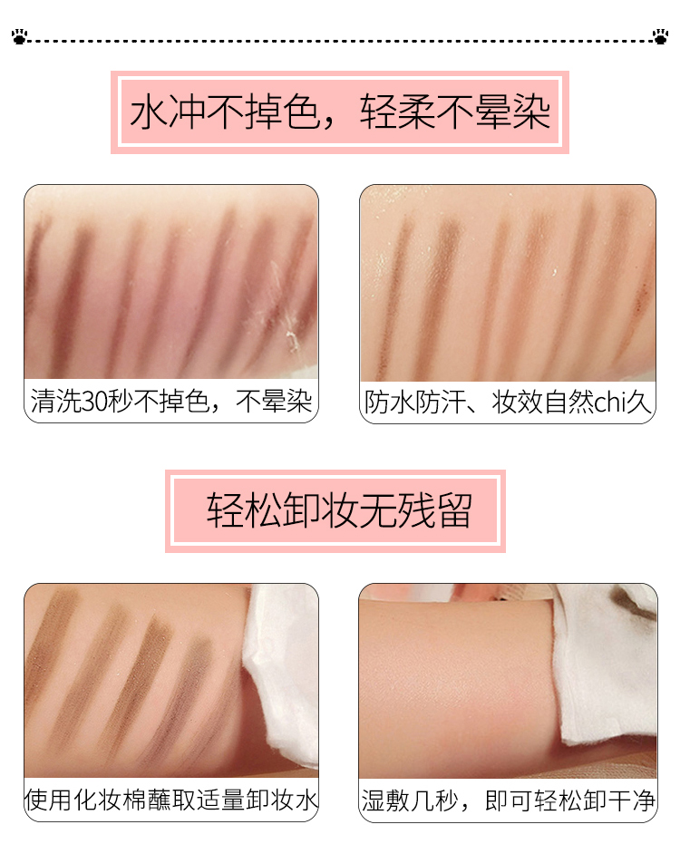 Hàn Quốc ETUDE NHÀ Idy House đôi đầu xoay tự động bút chì lông mày Alice xác thực - Bút chì lông mày / Bột / Stick chì mày innisfree