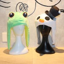 Spot Fantasy 14 snowman frogs with cap scarves FF14 perimeter Fantasy perimeter