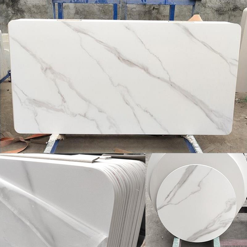Rock plate Custom Desktop table surface Dingding as tea table panel Shoe cabinet Noodle TV Cabinet Dining Side Counter Face Stone Slab