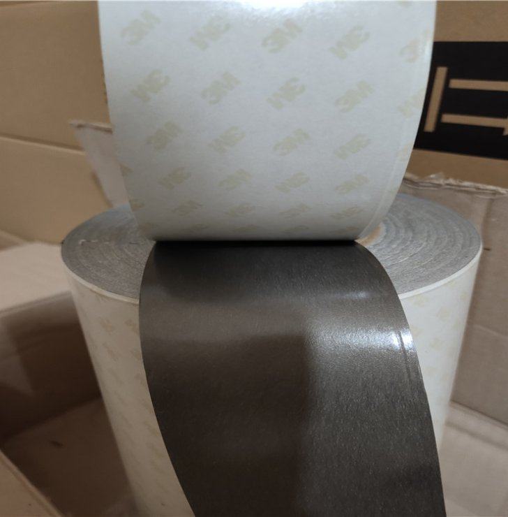 Current stock supply 3MCN4490 grey copper nickel cloth conductive double-sided adhesive with die cutting type bulk material specifications slitting