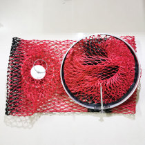 Thousands of pounds of fish care hand-woven polyethylene black pit net pocket herring grass carp carp anti-hanging quick-drying fishing steel flying knock