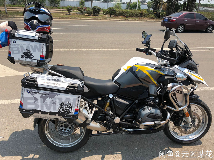 Cloud chart decker GS R1200 LOBOO carrot beside box decker BMW Box Strengthened reflective film