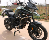 Suitable for Longxin Wuxi 650ds bumper three-box water tank protection full surround anti-drop bar front guard Bar Modification