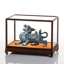 Haolinxuan Glass Cover Copper Master One of the cornucopia of the Treasure Pitters of the Khizang Fortune Maitreya