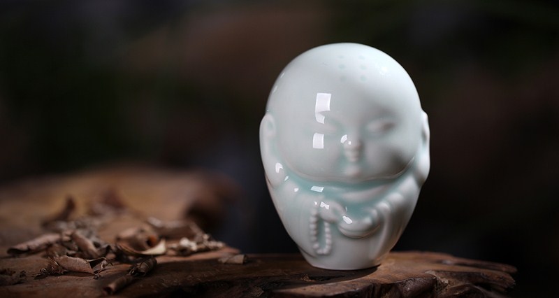 Jingdezhen ceramic figures furnishing articles household decoration decoration of three and have water to ultimately responds handicraft furnishing articles