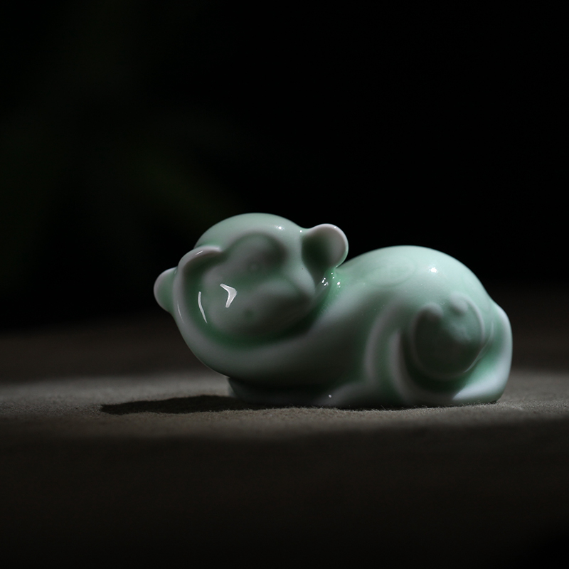 Jingdezhen ceramic zodiac furnishing articles home decoration decoration