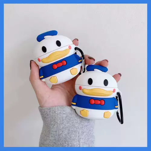 Apple, защитный чехол, силиконовые креативные беспроводные брендовые мультяшные наушники для влюбленных, bluetooth, iphone