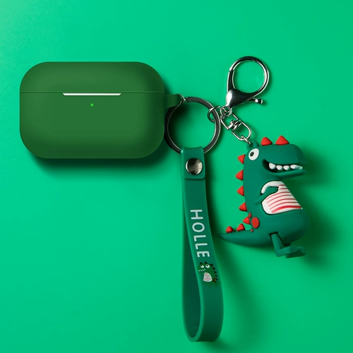 Airpods Pro Protective Cover Cite Cartoon Dinosaur Whale Airpodpro третьего поколения Apple Wireless Bluetooth -гарнитура защитная крышка 3 поколения Airpods Зарядка Airpodspro Tide