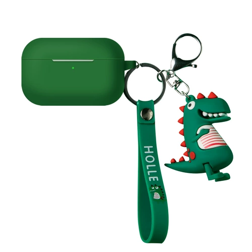 Airpods Pro Protective Cover Cite Cartoon Dinosaur Whale Airpodpro третьего поколения Apple Wireless Bluetooth -гарнитура защитная крышка 3 поколения Airpods Зарядка Airpodspro Tide