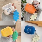Ins⌒ Sand R r irpods устанавливает Airpods2 Ping  блокировка клея Airpodspro Wireless Bluetooth 3 One irpods Pro Soft 莍 стручки