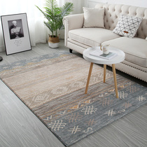 Carpet Nordic long imitation wool blanket living room coffee table modern American light luxury red full lovely floor mat bedroom bedside