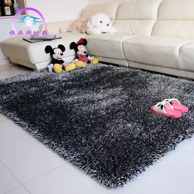 6cm thick elastic silk carpet living room coffee table carpet bedroom bedside European simple modern custom full shop warm