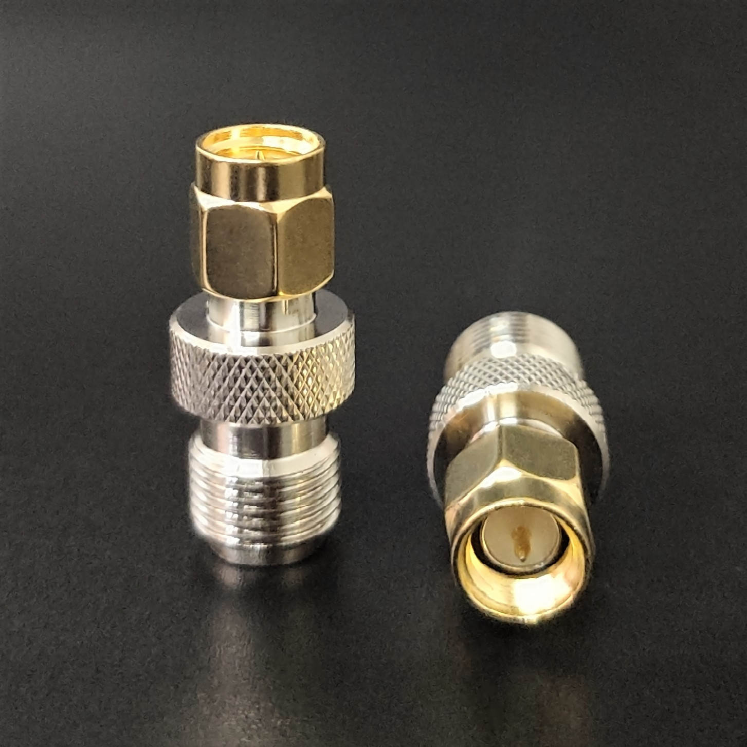 F Ying SMA-KJ adapter F mother-to-SMA public F head Inform transfer SMA male head internal thread needle