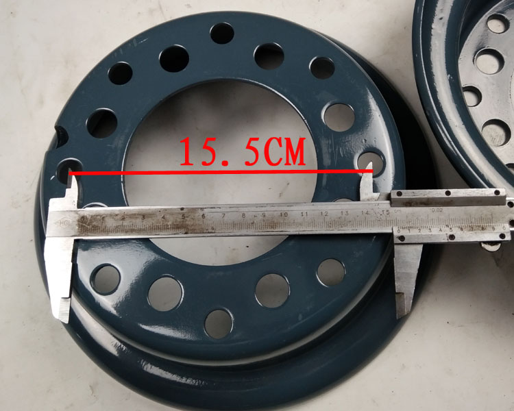 Heli xe nâng tay lái Heli 3 tấn xe nâng phía sau vành 650-10 bánh xe trung tâm phụ kiện lực liên kết - Rim mâm đúc xe ô tô
