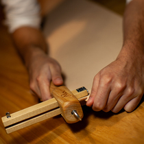 Eight tiger pets hand-made collar leather ring collar lengthened and widened handmade product customization uniform charging standard