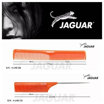  Jungle leopard hair cutting comb Hair stylist special hair cutting comb Steel needle tip tail comb AB comb Wide tooth comb Female hair comb Male hair comb