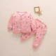 Babyiesies dày sơ sinh romper cotton cotton 0 quần áo trẻ em mùa thu và mùa đông 3 ấm 6 tháng 12 quần áo jumsuit nhung trẻ em