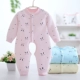 Babyiesies dày sơ sinh romper cotton cotton 0 quần áo trẻ em mùa thu và mùa đông 3 ấm 6 tháng 12 quần áo jumsuit nhung trẻ em