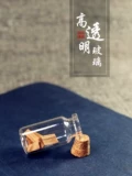 Сяндао -агарвудская бутылка для бутылки с порошкой поставляется с помощью пробкового стеклянного уплотнения высокий кремниевый высокий высокий