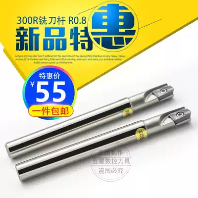 Taiwan imported EGO milling tool bar anti-seismic tool bar 1135 tool bar 25 20 17 16 12 R0 8 right angle knife bar
