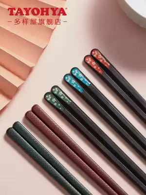 Multi-house alloy chopsticks anti-skid high temperature resistant and moldy family use 2021 New one person chopsticks 10 pairs