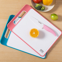 Multi-House Simple and durable cutting board non-slip plastic light kitchen household rectangular cutting board cooking table Board