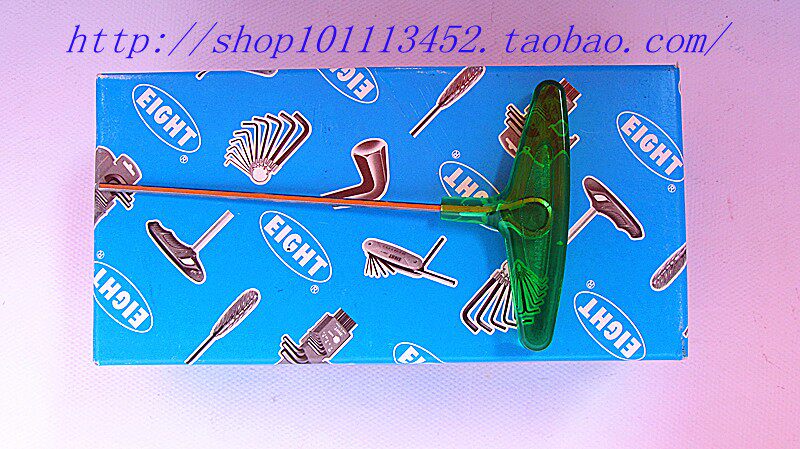 T type hexagonal wrench hexagon Rose with a single Japanese Byri EIGHT018-3 321 8