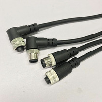 Proximity switch M12 aviation plug sensor connector M12 waterproof 4 core 8 core 5 core with 2 meter wire