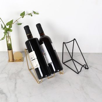 Wine display holder home wine bottle ornaments