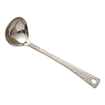 Guofeng 304 stainless steel soup spoon large soup large size household high-end exquisite spoon commercial hot pot colander