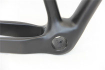 Factory carbon fiber mountain bike frame rear bucket axle 148 * 12mm mountain frame custom DIY coating