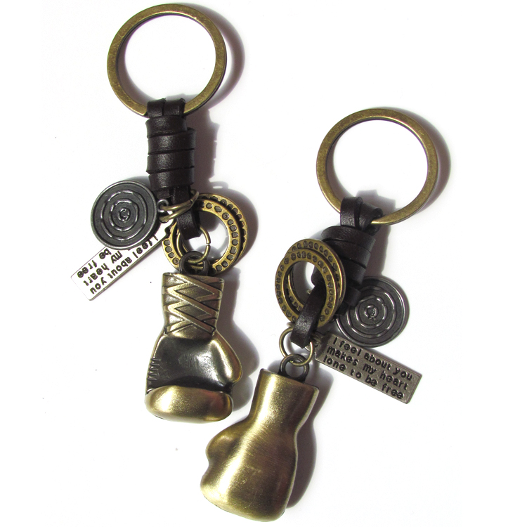 Mini Boxing Gloves Trinket Taekwondo Key Button Pendant Small Gift Gift Boxer Set More Boxing Accessories