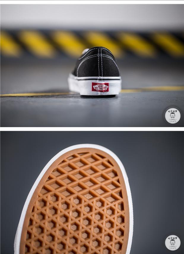 Master Vans Authentic đen trắng đỏ tất cả giày vải nam màu đen đôi giày nữ mẫu đôi VN0EE3BLK giày converse đế cao