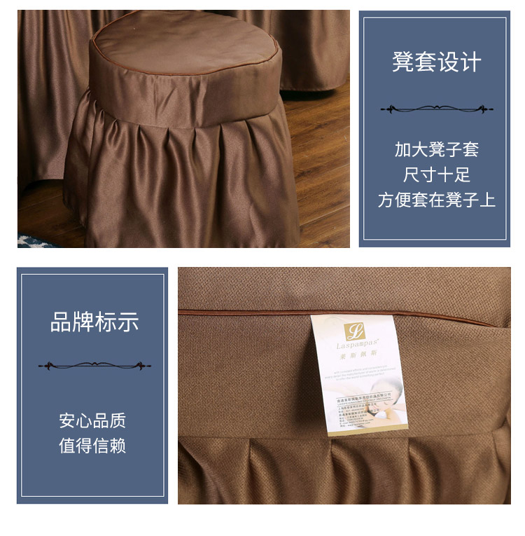 Năm mới nổ mô hình đặc biệt chenille bedspread massage vẻ đẹp dầu gội bedspread bốn có thể được tùy chỉnh - Trang bị tấm ga trai giuong cho spa