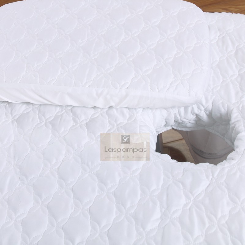 60S bông satin jacquard bông denim bedspread vẻ đẹp SPA khử trùng có thể được tùy chỉnh - Trang bị tấm khăn trải giường spa