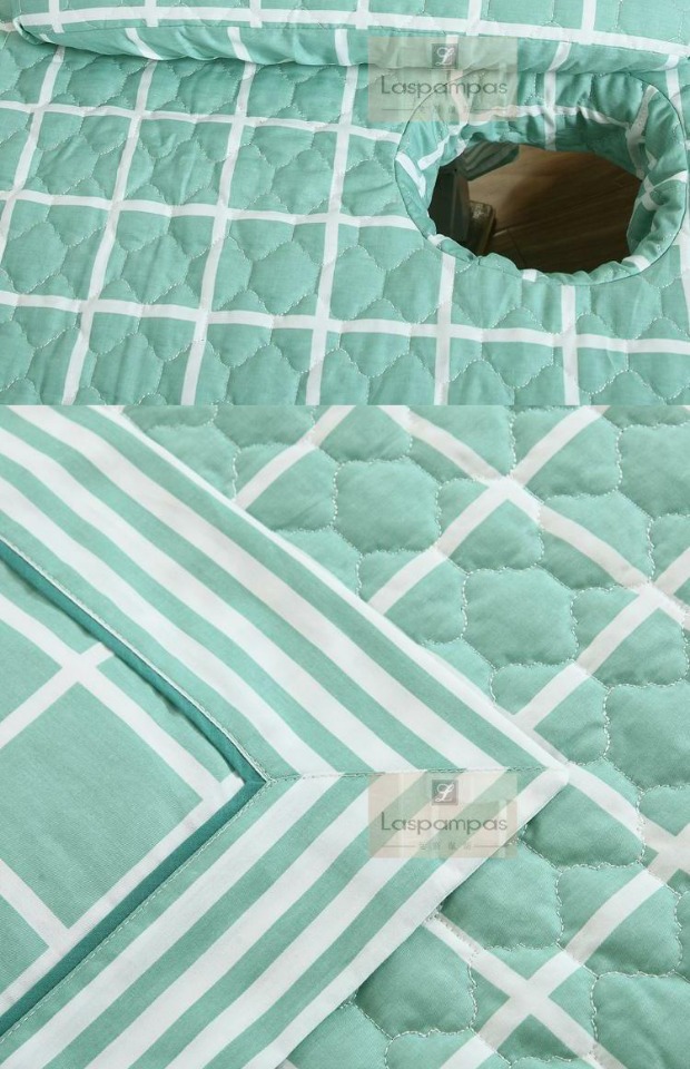 Phiên bản cao cấp của Hàn Quốc của bộ trải giường bốn bộ bông massage thẩm mỹ viện tinh khiết ga spa