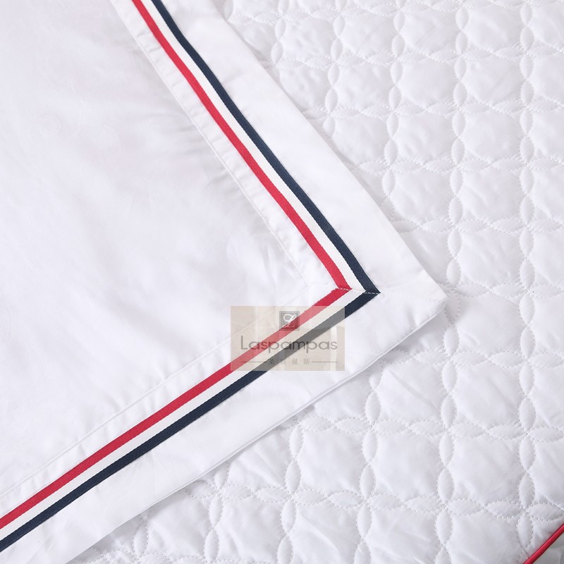 60S bông satin jacquard bông denim bedspread vẻ đẹp SPA khử trùng có thể được tùy chỉnh - Trang bị tấm khăn trải giường spa