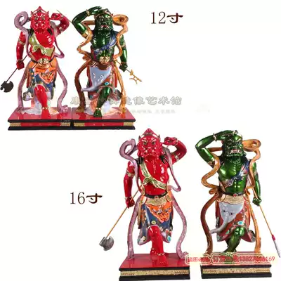 12 16-inch clairvoyant eyes Shunfeng ear Idol Idol indoor home home evil feng shui decoration resin extremely colorful kgold
