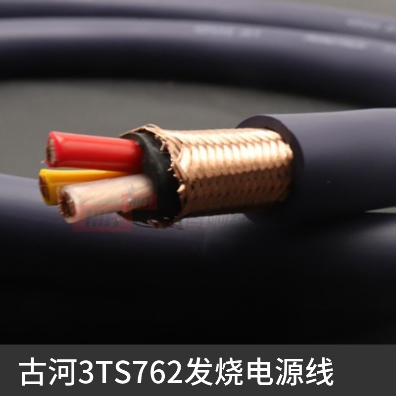 Audiophile power cord 3TS762 Purple Shirt Dragon King Audiophile Audio Power Cord Loose Cord