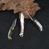 Универсальный маленький складной нож ручной работы, дорожный брелок