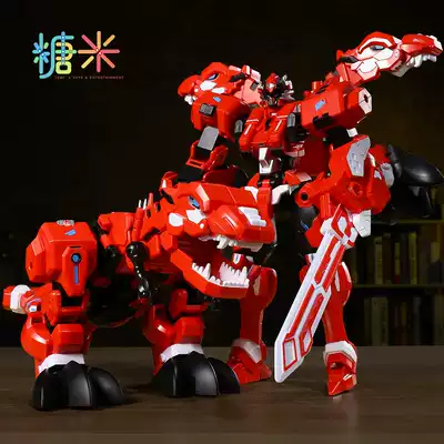 Genuine Steel Flying Dragon 2 Altman Power Transfiguration Toy 6 Dinosaur King Kong Robot Combination Boy Children