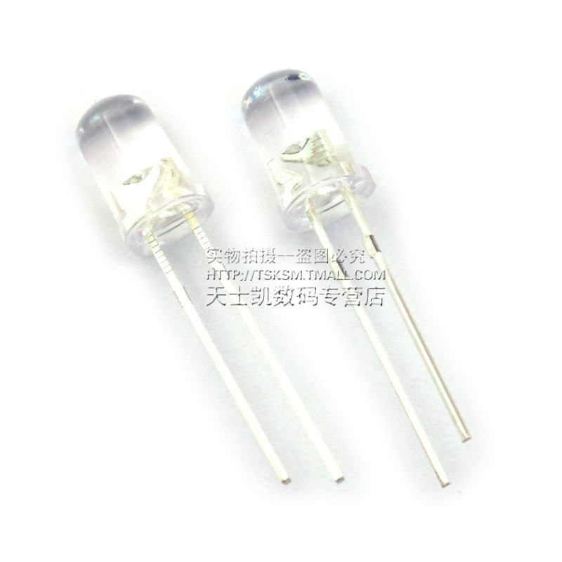 5mm白发红LED圆头灯珠:小尺寸里的技术博弈与实用边界_LED灯珠_淘宝数码网