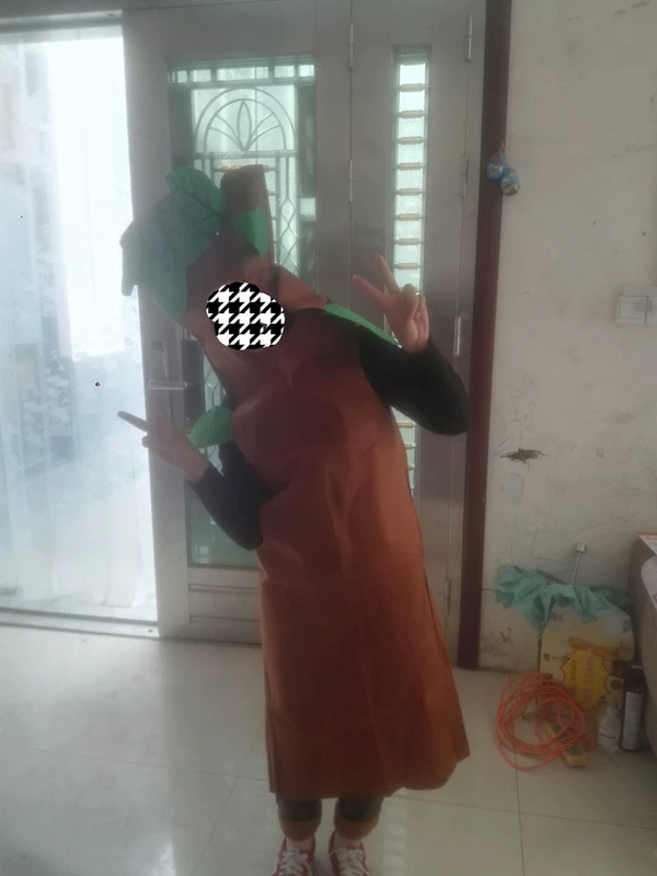 Trẻ em kịch sân khấu đạo cụ quần áo trẻ em cây biểu diễn quần áo bảo vệ môi trường thời trang trẻ em trình diễn trang phục cây trưởng thành