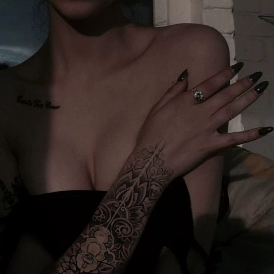 Tattoo наклейка индийская татуировка цветок Брахма сексуальные волны крутые девушки индивидуальные крутые татуировки оригинал