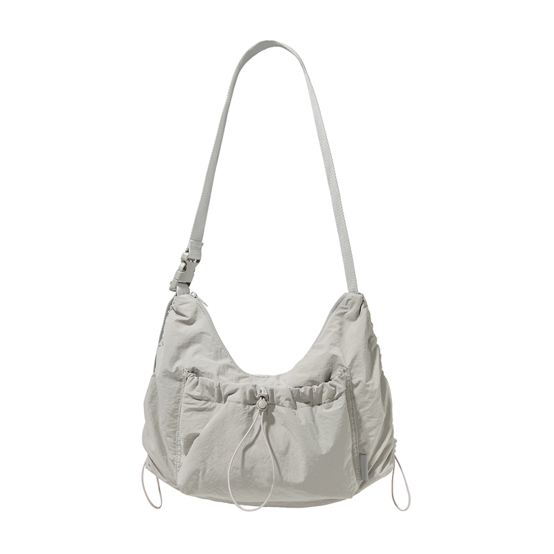 BEGOOER Puffer Pleated Drawstring Canvas Bag for Women, Lightweight Large-Capacity Shoulder Crossbody - Thumbnail 4