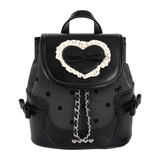 Оригинальный рюкзак с бантиком, сумка через плечо, портативный ранец